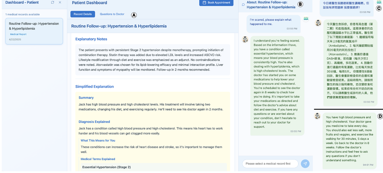 CLEAR: A Bidirectional Framework for Enhancing Doctor-Patient Communication in Resource-Constrained Healthcare Settings